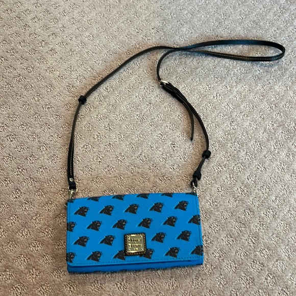 Dooney & Bourke Bags Carolina Panthers Dooney Bourke Crossbody Bagwallet Poshmark